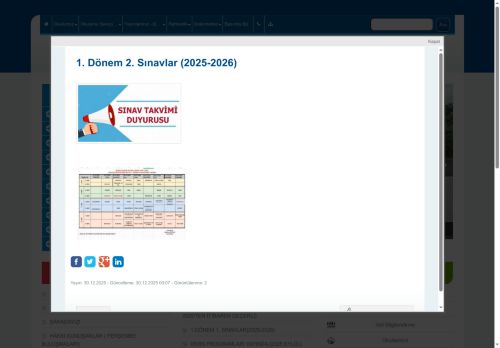 İSTANBUL / KAĞITHANE - Ekrem Cevahir Anadolu İmam Hatip Lisesi