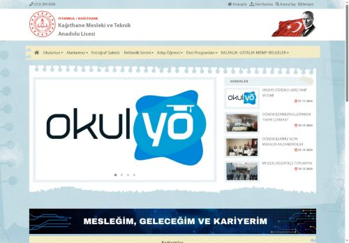 İSTANBUL / KAĞITHANE - Kağıthane Mesleki ve Teknik Anadolu Lisesi