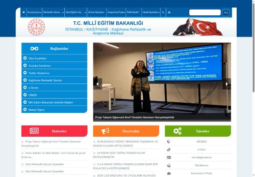 İSTANBUL / KAĞITHANE - Kağıthane Rehberlik ve Araştırma Merkezi