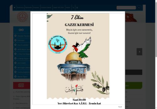 İSTANBUL / KAĞITHANE - Hürriyet Kız Anadolu İmam Hatip Lisesi