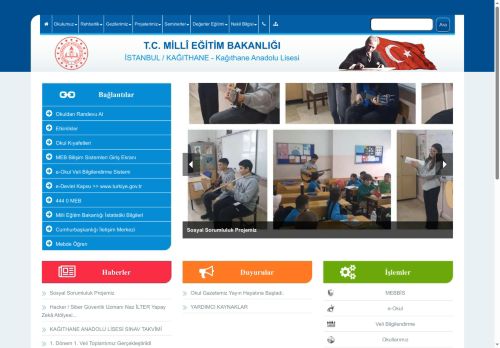 İSTANBUL / KAĞITHANE - Kağıthane Anadolu Lisesi