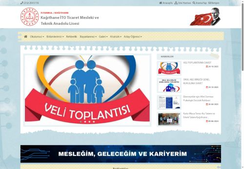 İSTANBUL / KAĞITHANE - Kağıthane İTO Ticaret Mesleki ve Teknik Anadolu Lisesi