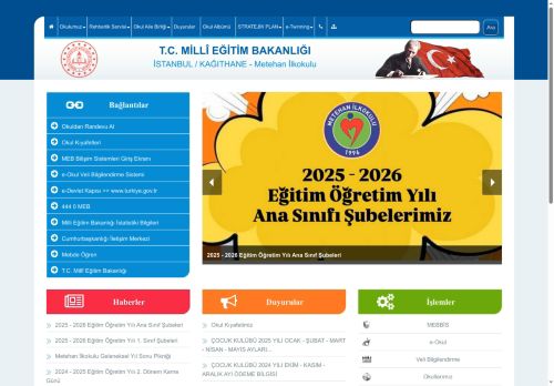 İSTANBUL / KAĞITHANE - Metehan İlkokulu