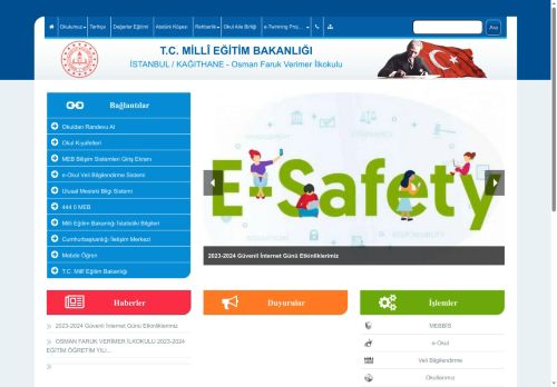 İSTANBUL / KAĞITHANE - Osman Faruk Verimer İlkokulu