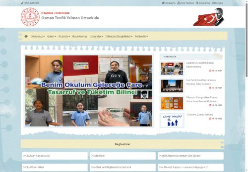 İSTANBUL / KAĞITHANE - Osman Tevfik Yalman Ortaokulu