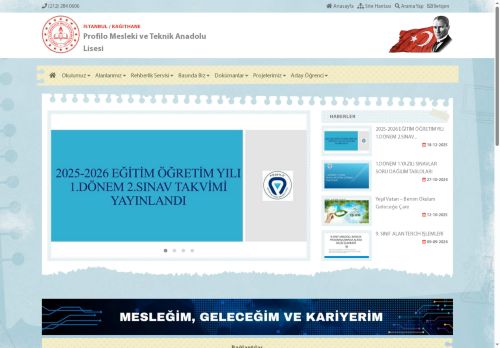 İSTANBUL / KAĞITHANE - Profilo Mesleki ve Teknik Anadolu Lisesi