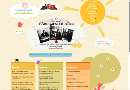 İSTANBUL / KAĞITHANE - Şehit Hamza Ece İlkokulu