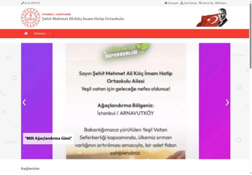 İSTANBUL / KAĞITHANE - Şehit Mehmet Ali Kılıç İmam Hatip Ortaokulu