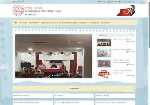 İSTANBUL / KAĞITHANE - Şehit Ramazan Meşe İmam Hatip Ortaokulu