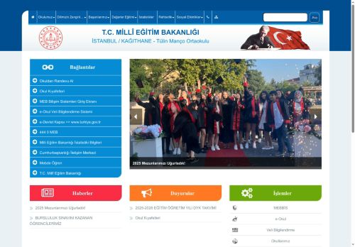 İSTANBUL / KAĞITHANE - Tülin Manço Ortaokulu