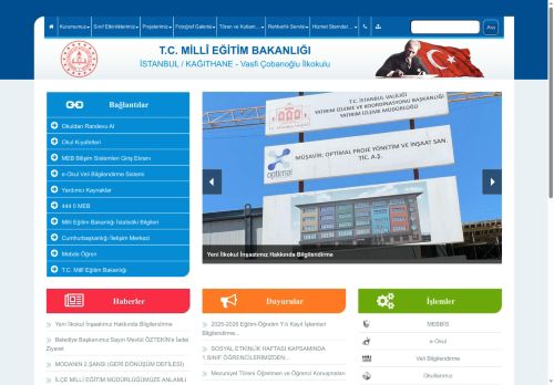 İSTANBUL / KAĞITHANE - Vasfi Çobanoğlu İlkokulu