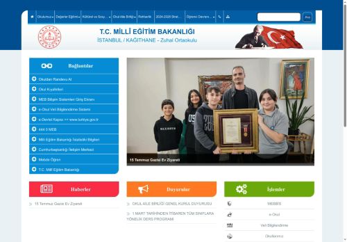 İSTANBUL / KAĞITHANE - Zuhal Ortaokulu