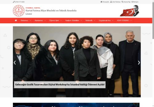 İSTANBUL / KARTAL - Kartal Fatma Aliye Mesleki ve Teknik Anadolu Lisesi