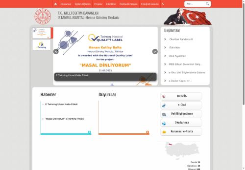 İSTANBUL / KARTAL - Hesna Gündeş İlkokulu