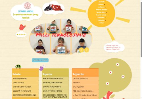 İSTANBUL / KARTAL - İstanbul Anadolu Adalet Sarayı Anaokulu