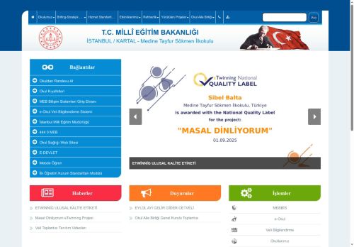 İSTANBUL / KARTAL - Medine Tayfur Sökmen İlkokulu