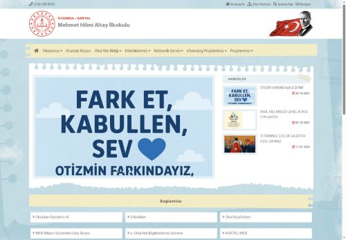 İSTANBUL / KARTAL - Mehmet Hilmi Altay İlkokulu