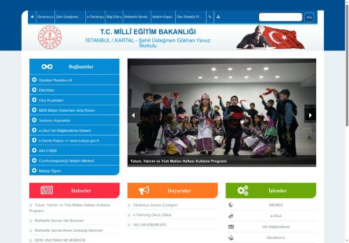 İSTANBUL / KARTAL - Şehit Üsteğmen Gökhan Yavuz İlkokulu