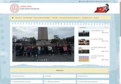 İSTANBUL / KARTAL - Şeyh Şamil Ortaokulu