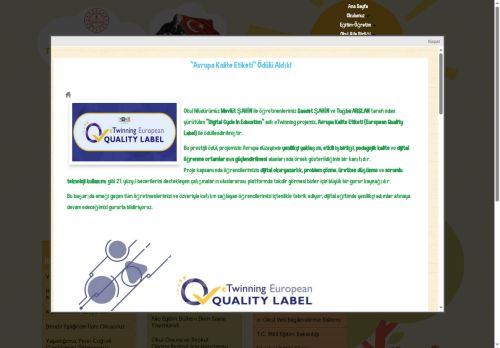 İSTANBUL / KARTAL - Teğmen Burak Evirgen İlkokulu