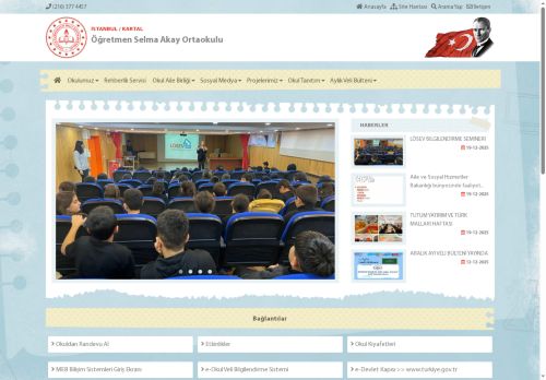 İSTANBUL / KARTAL - Öğretmen Selma Akay Ortaokulu