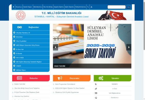 İSTANBUL / KARTAL - Süleyman Demirel Anadolu Lisesi