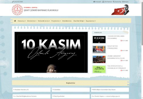 İSTANBUL / KARTAL - ŞEHİT ŞÜKRÜ BAYRAKCI İLKOKULU