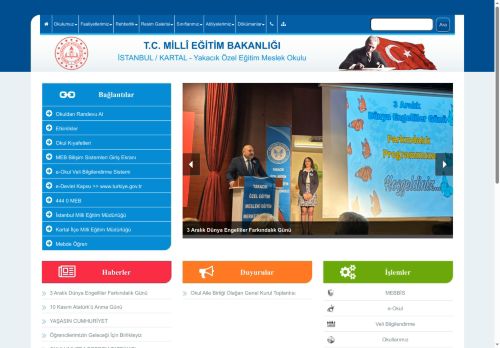 İSTANBUL / KARTAL - Yakacık Özel Eğitim Meslek Okulu