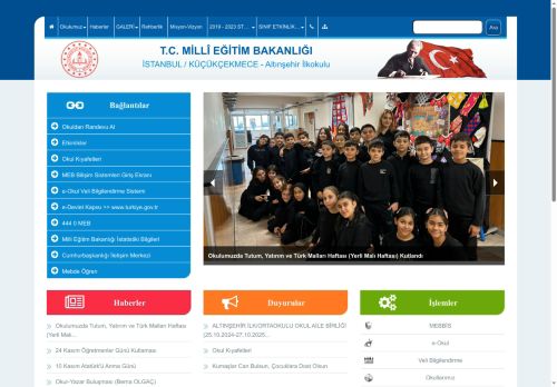 İSTANBUL / KÜÇÜKÇEKMECE - Altınşehir İlkokulu