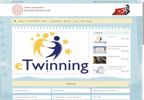 İSTANBUL / KÜÇÜKÇEKMECE - Eşref Bitlis Anadolu Lisesi