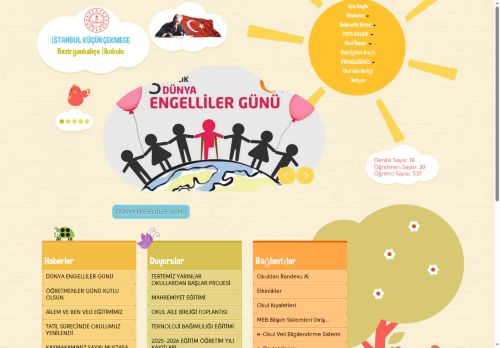 İSTANBUL / KÜÇÜKÇEKMECE - Bezirganbahçe İlkokulu