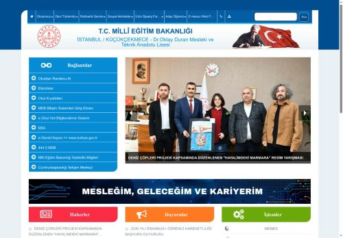 İSTANBUL / KÜÇÜKÇEKMECE - Dr.Oktay Duran Mesleki ve Teknik Anadolu Lisesi