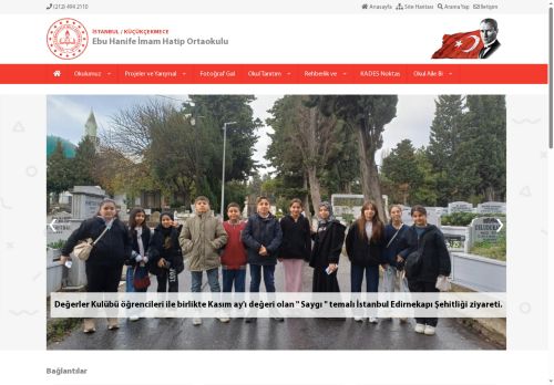 İSTANBUL / KÜÇÜKÇEKMECE - Ebu Hanife İmam Hatip Ortaokulu