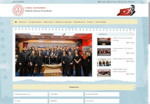 İSTANBUL / KÜÇÜKÇEKMECE - Halkalı Güneş Ortaokulu