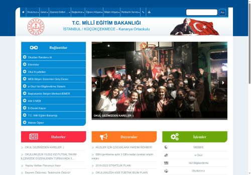 İSTANBUL / KÜÇÜKÇEKMECE - Kanarya Ortaokulu