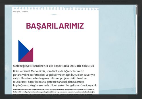 İSTANBUL / KÜÇÜKCEKMECE - Küçükçekmece Bilim ve Sanat Merkezi