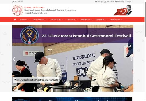 İSTANBUL / KÜÇÜKÇEKMECE - Küçükçekmece Borsa İstanbul Turizm Mesleki ve Teknik Anadolu Lisesi