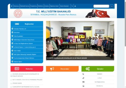 İSTANBUL / KÜÇÜKÇEKMECE - Mustafa Pars İlkokulu