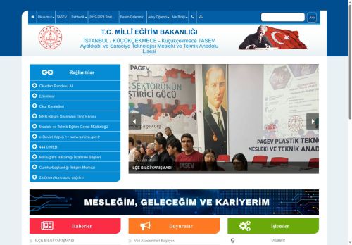 İSTANBUL / KÜÇÜKÇEKMECE - Küçükçekmece TASEV Ayakkabı ve Saraciye Teknolojisi Mesleki ve Teknik Anadolu Lisesi