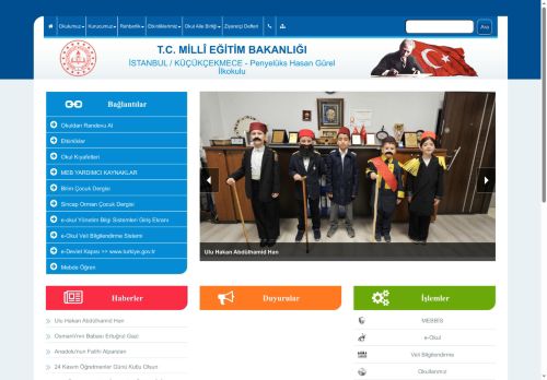 İSTANBUL / KÜÇÜKÇEKMECE - Penyelüks Hasan Gürel İlkokulu