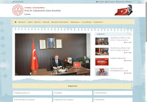 İSTANBUL / KÜÇÜKÇEKMECE - Prof. Dr. Sabahattin Zaim Anadolu Lisesi