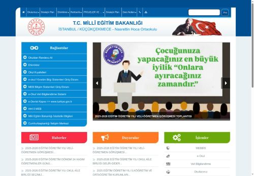 İSTANBUL / KÜÇÜKÇEKMECE - Nasrettin Hoca Ortaokulu