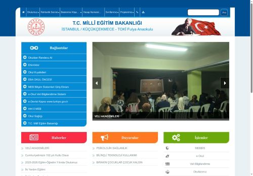 İSTANBUL / KÜÇÜKÇEKMECE - TOKİ Fulya Anaokulu