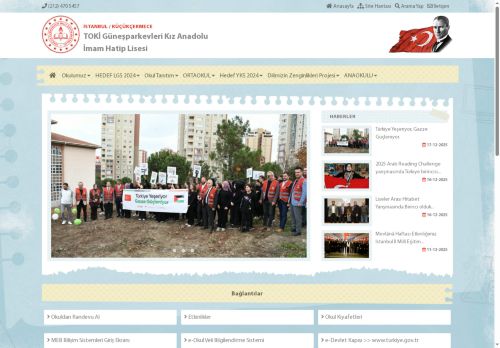 İSTANBUL / KÜÇÜKÇEKMECE - TOKİ Güneşparkevleri Kız Anadolu İmam Hatip Lisesi