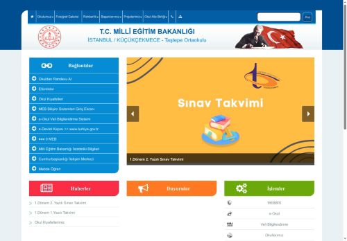 İSTANBUL / KÜÇÜKÇEKMECE - Taştepe Ortaokulu