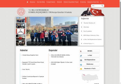 İSTANBUL / KÜÇÜKÇEKMECE - TOKİ Avrupa Konutları Ortaokulu