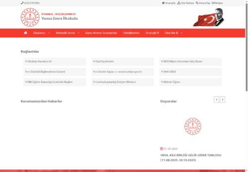 İSTANBUL / KÜÇÜKÇEKMECE - Yunus Emre İlkokulu