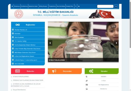 İSTANBUL / KÜÇÜKÇEKMECE - Yasemin Anaokulu