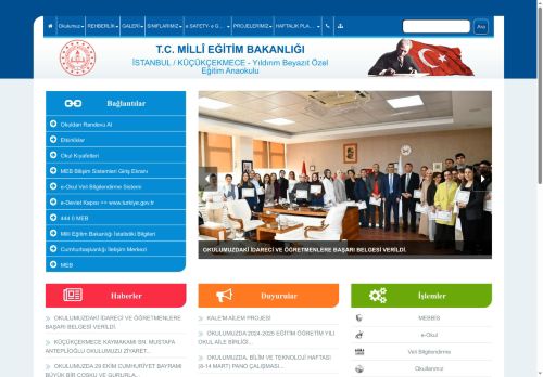 İSTANBUL / KÜÇÜKÇEKMECE - Yıldırım Beyazıt Özel Eğitim Anaokulu