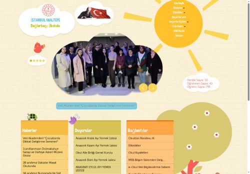 İSTANBUL / MALTEPE - Bağlarbaşı İlkokulu